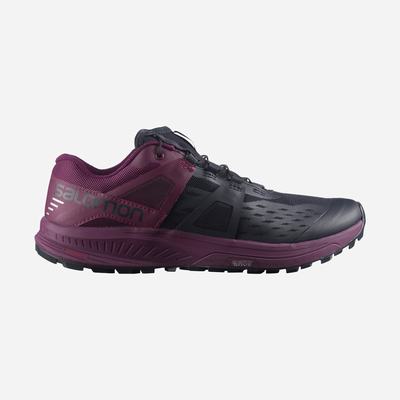 Salomon ULTRA W /PRO - Naisten Polkujuoksukengät - Violetit